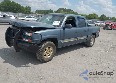 2006 Chevrolet Silverado 1500 Lt1 из США, поврежденный, VIN 2GCEK13Z961300441